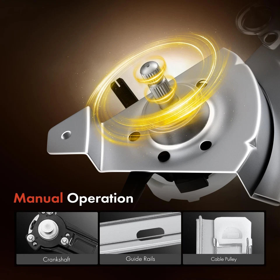 Регулятор переднего левого ручного стекла для Mazda B2200 B2600 1987-1993 B2000 86-87 - Изображение 4 из 4