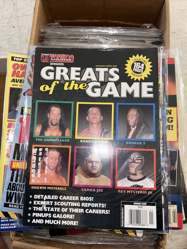 Pro Wrestling Illustrated magazine January 2008 Greats Of The Game
