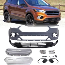 For 2017 2018 2019 Ford Eascape Front Bumper Assembly & Grille w/o Sensor Hole