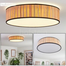 LED moderne Flur Leuchten Decken Lampe Rattan Ess Wohn Schlaf Zimmer Beleuchtung