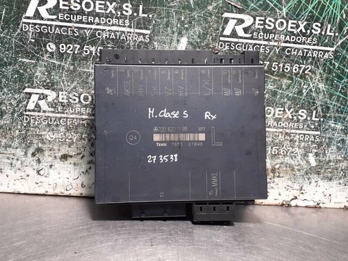 2208201185 sitz steuergerät  für MERCEDES CLASE S (W220) BERLINA 320 CDI 366985