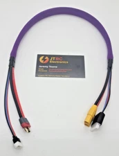 Junsi iCharger 456 S6 XT90 Lipo Balance Charge Lead Deans/T-Plug