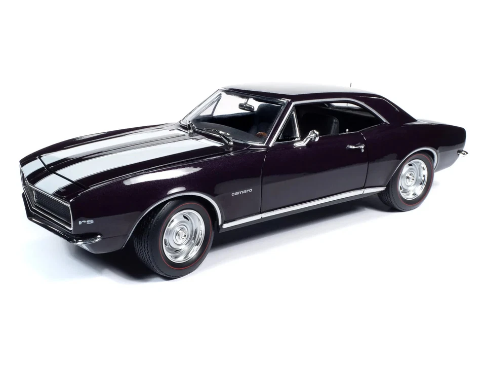 1967 CHEVROLET CAMARO Z/28 ROYAL PLUM "MCACN" 1/18 DIECAST BY AUTO WORLD AMM1297 - Image 2 of 4