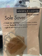 Body Wrappers Angelo Luzio Sole Saver Size 1-3 Butterfly Split Pad 604A