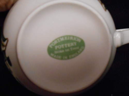 PORTMEIRION Botanic Garden Jumbo Large Soup/Chile Cup & Saucer - Speedwell - Picture 5 of 5