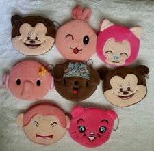 8 pcs Girls Kids Coin Small Bag Change Wallet Purse Handbag great for party's 