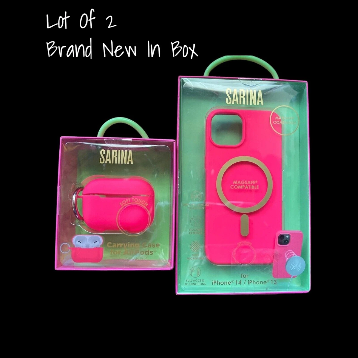 Sarina Magsafe Compatible Iphone 13 12 Pro Max Pink Case For