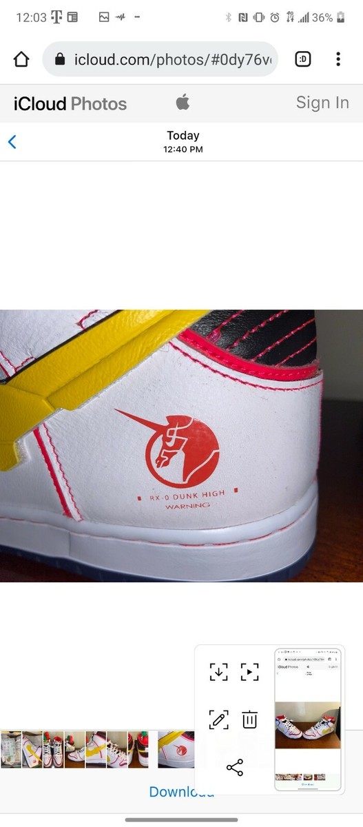 Gundam Unicorn × Nike SB Dunk High Pro Size 11 | eBay
