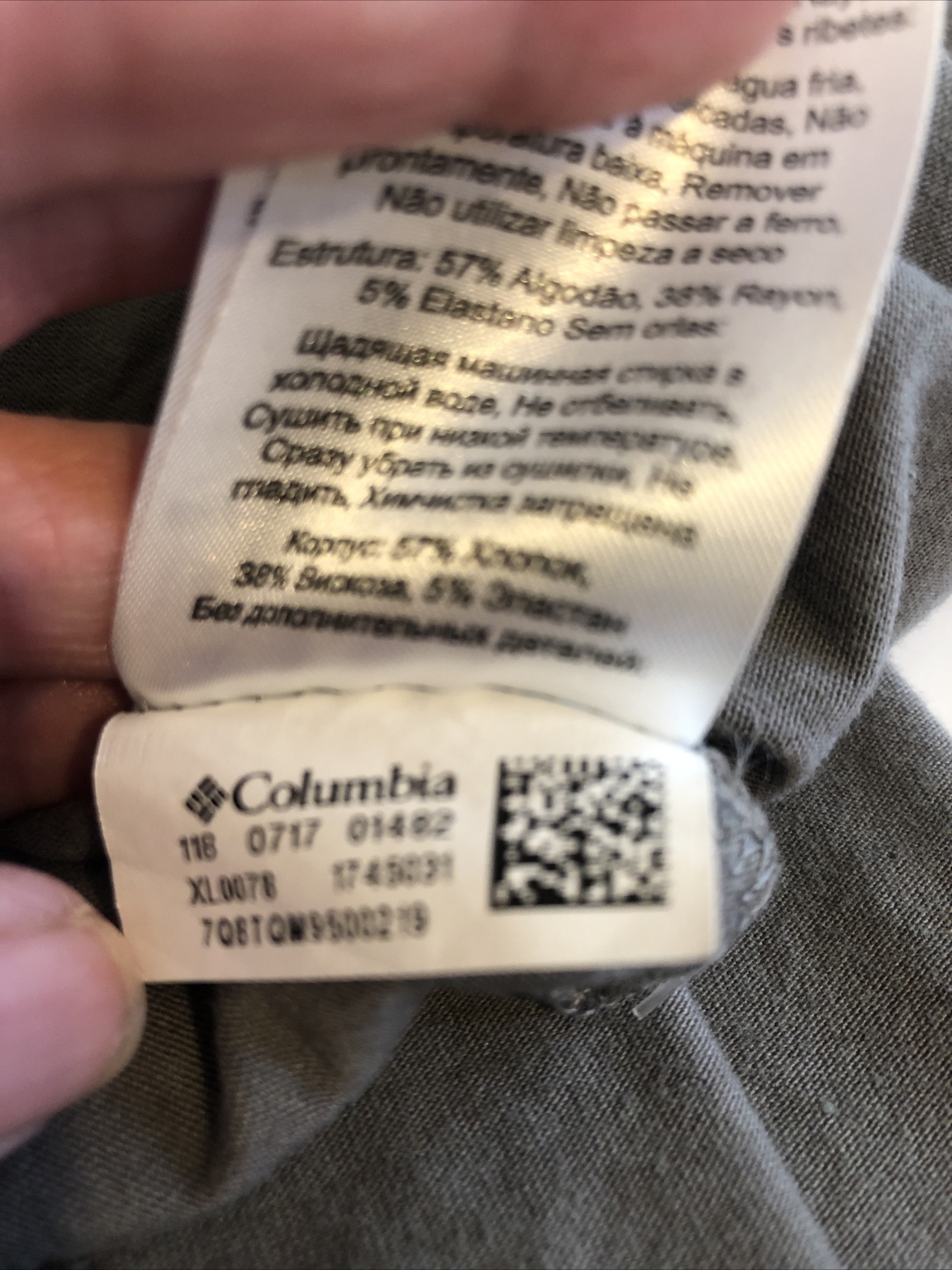 Columbia lightweight jacket one button asymmetric… - image 9