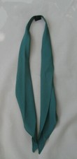 Scarf tie western square dance apache tie forest green dark NEW cowboy DJ rodeo