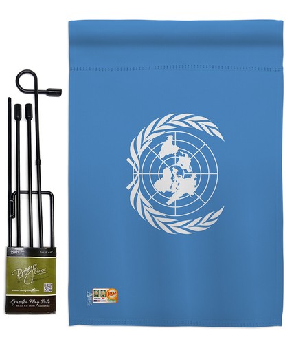 United Nations Intergovernmental Organization Peace Garden House Yard Flag - Picture 7 of 13