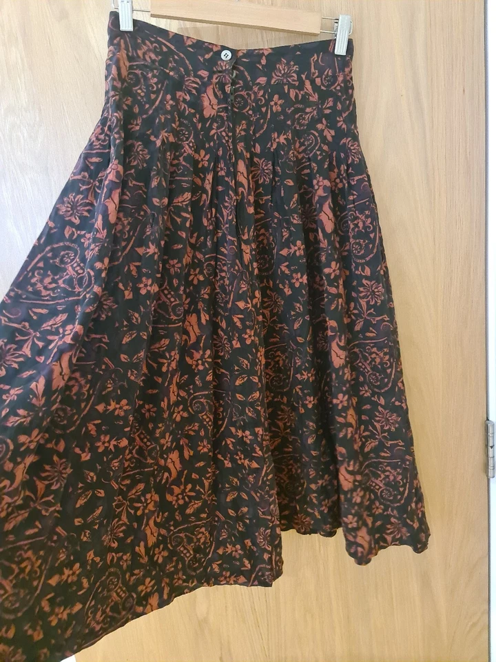 Vintage Monsoon Set Jacket Blouse & Maxi Skirt UK 8 - Image 4 of 4