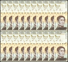 Venezuela 1 Million Bolivar Soberano, 2020 CIRCULATED X 20 PCS Bundle USA SELLER