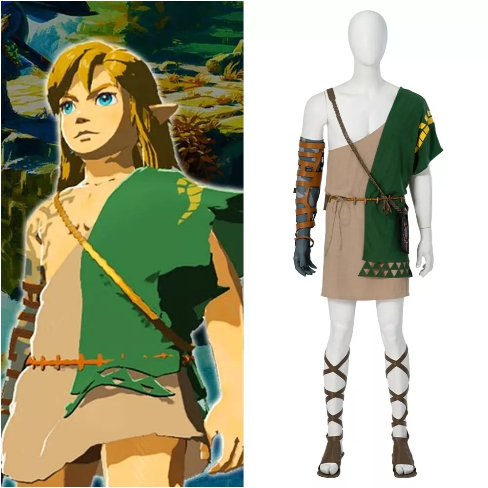 The Legend of Zelda Tears of the Kingdom Link Costume Cosplay Suit Ver3  Handmade