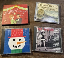 CHRISTMAS CD BUNDLE: Yule Struttin', Making Merry, Kid Favorites & Shawn Colvin