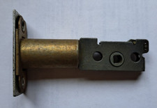 KWIKSET STANDARD DUTY 2 3/4" BACKSET DEADBOLT LATCH BRASS FACE