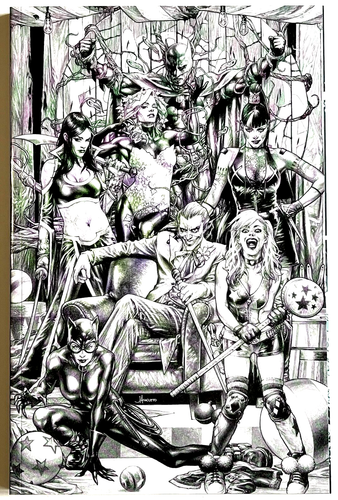 BATMAN DETECTIVE COMICS #1027 JAY ANACLETO EXCLUSIVE B&W SKETCH VARIANT 2020 NM