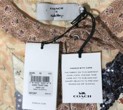 coach t shirt dress COACH X CHAMPION REVERSIBLE T-SHIRT DRESS - Coach