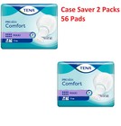 TENA Comfort Maxi Case Saver 2 Packs Of 28 Incontinence 56 Pads Adult Nappies