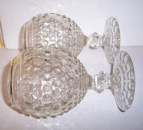Duncan & Miller Hobnail Thousand Eye Ivy Ball Vase PR - Picture 5 of 5