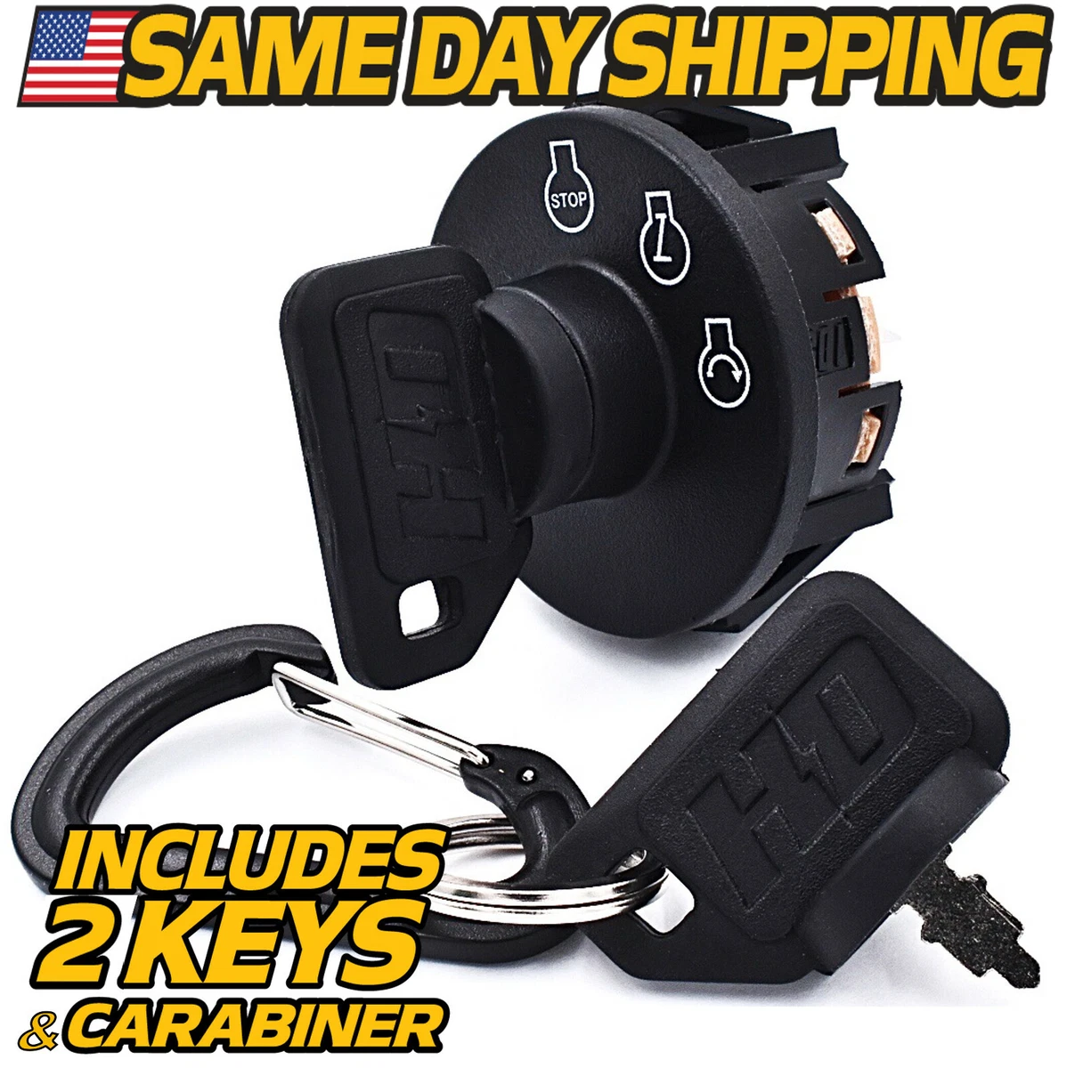 Key Switch Toro Fits Titan ZX5000 ZX5400 ZX6000 ZX6050 w 2 KEYS