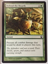 Defend the Hearth - Theros - Magic the Gathering MTG Nice!