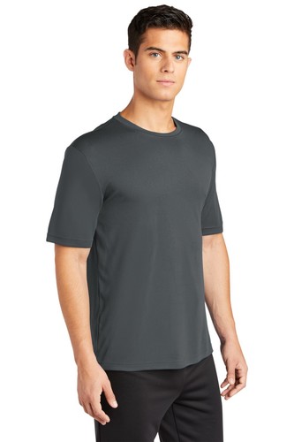 Sport-Tek TST350 Mens Short Sleeve Dri-Fit Big & Tall Peformance Workout T-Shirt - Picture 55 of 154