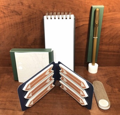 Hiking Camping Gift, GIRL SCOUT or BOY SCOUT Outdoor STATIONERY SET New
