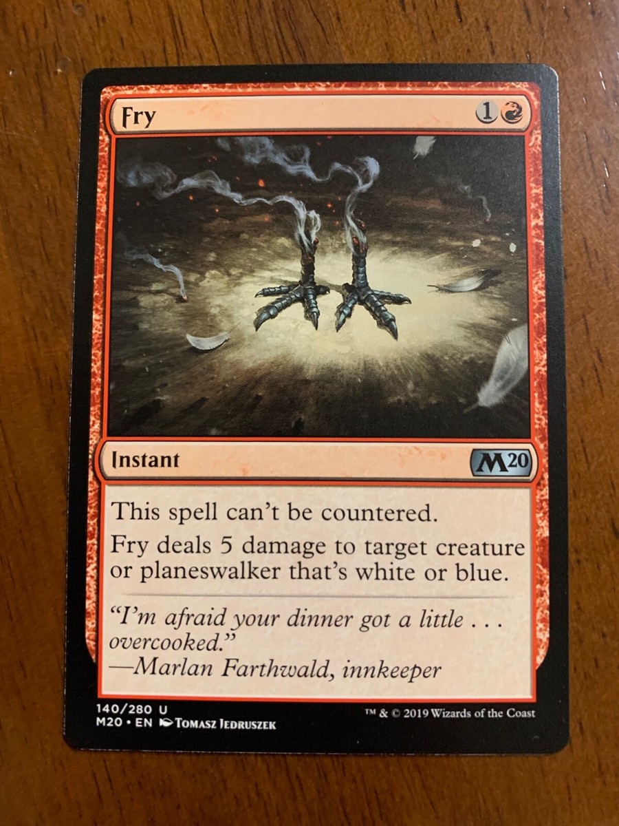 Fry - MTG Magic Cards - M20 Core 2020