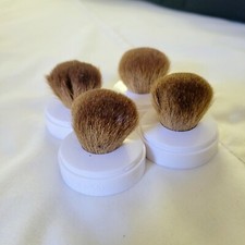 Set of 4 New Unused Unisex Shaving or Makeup Brushes