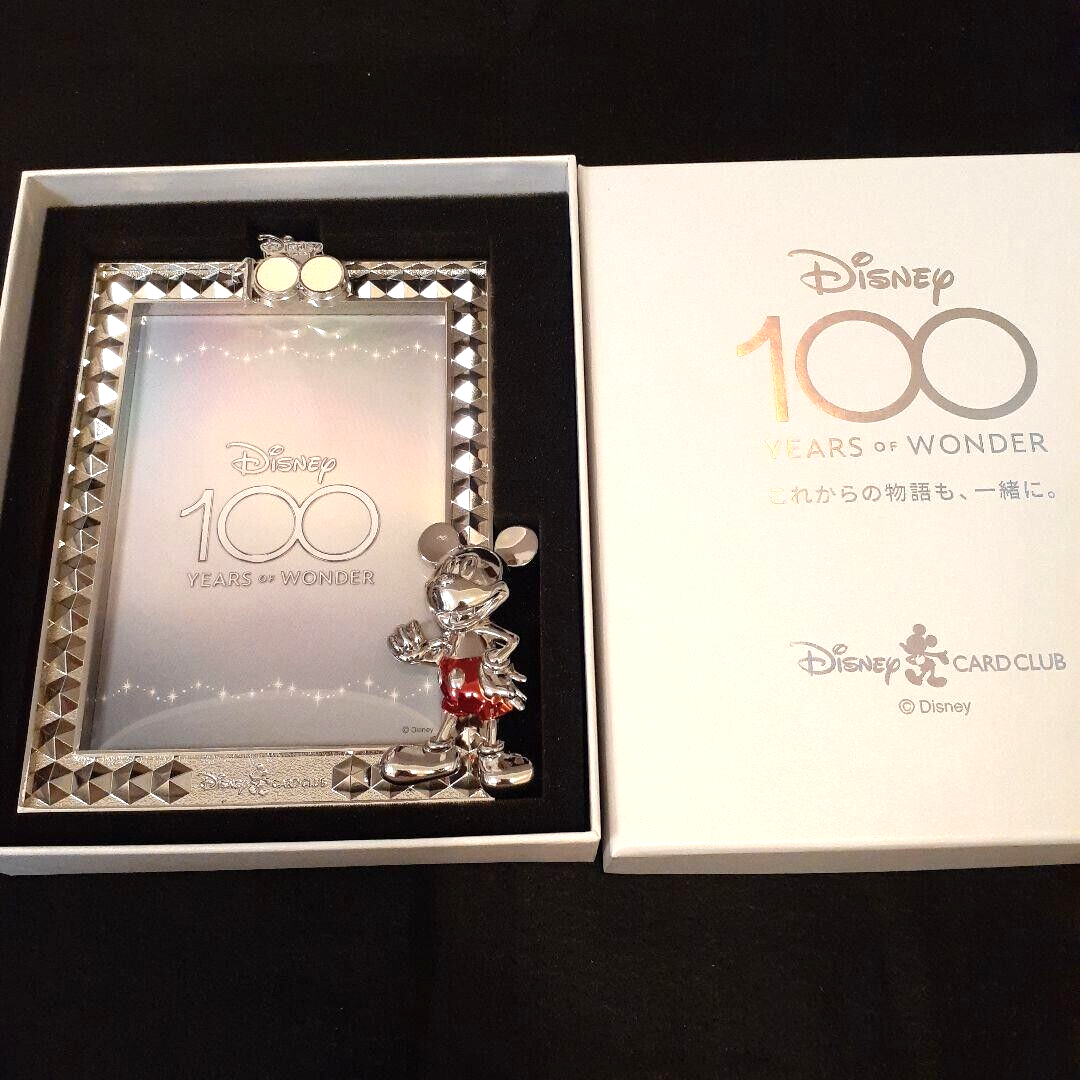 ディズニーワールド100周年　写真立て フロリダ ディズニー ワールド 100周年 ブック型 フォトスタンド