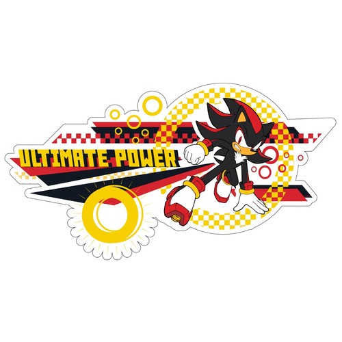 Sonic The Hedgehog Wandsticker - Shadow Ultimate Power Wandbild - Bild 4 von 6