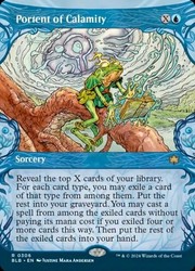 Portent of Calamity (Showcase) - Bloomburrow #306 Foil