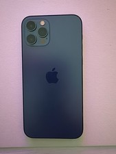 Apple iPhone 12 Pro Unlocked MGKP3LL/A 256GB Pacific Blue Excellent 