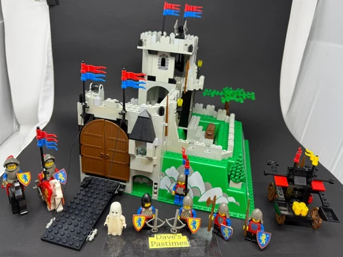 LEGO Castle Crusaders 6081 King's Mountain Fortress NEAR COMPLETE (READ) + Bonus