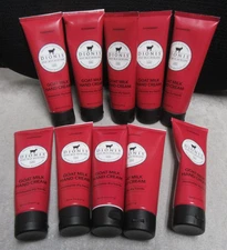 **SALE**   10 DIONIS  GOAT MILK HAND CREAM  - SUGARBERRY - **2.5 OZ** EACH -
