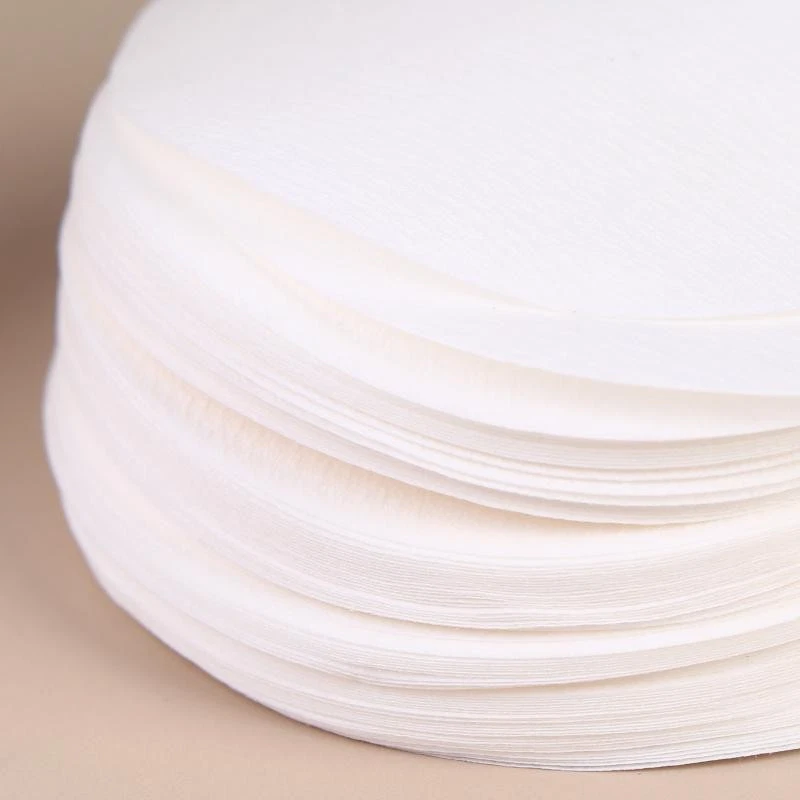 100/500Pcs Coffee Paper Filter 51/53/54/58mm Unbleached Espresso Filter