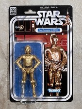 Hasbro Star Wars A New Hope 40th Anniversary Black Series Figure  C-3PO MOC