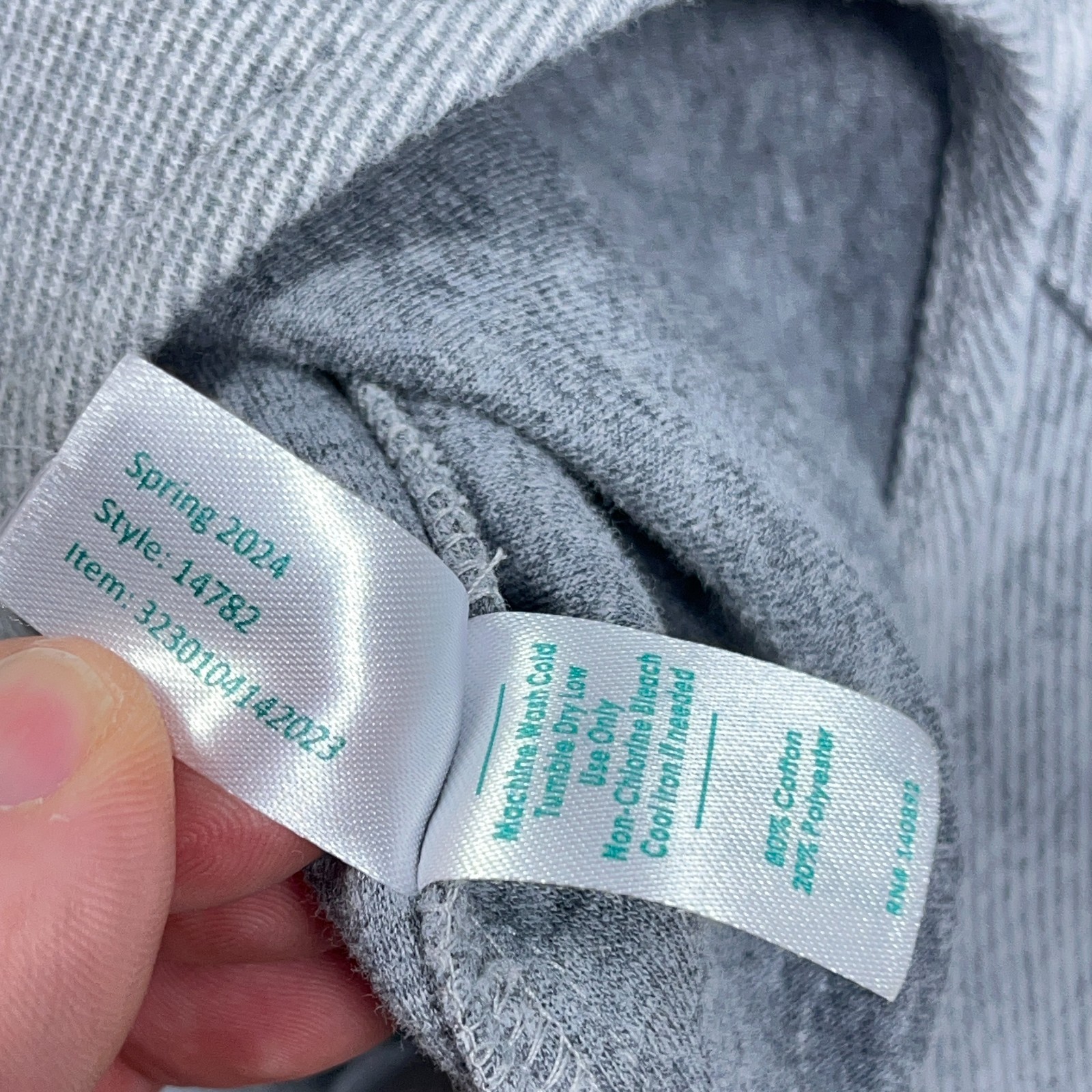 Marine Layer Shacket Men Large Gray Pacifica Over… - image 10