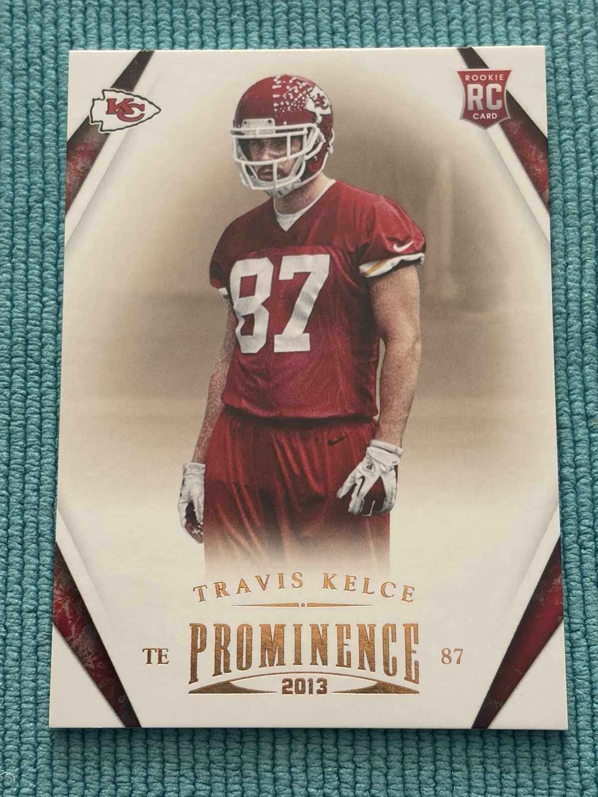2013 Travis Kelce Prominence Bronze Rookie (#192) RC