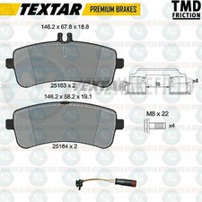 F&uuml;r Mercedes AMG Gt C63 E63 C63S E63S S63 SL63 Heck Textar Bel&auml;ge Sensordraht