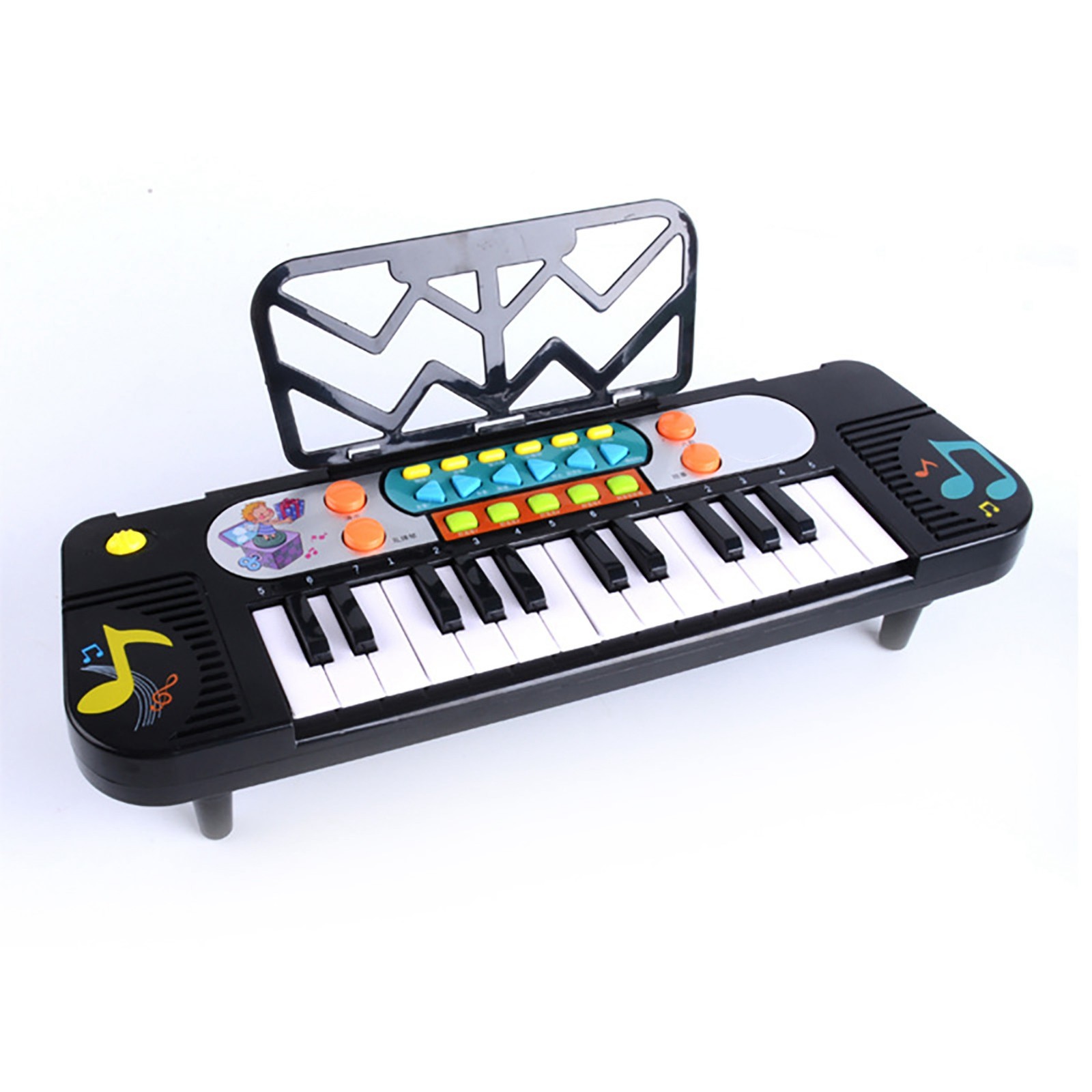 Pianoforte Elettrico per Bambini Principianti Musica Elettronica Apprendimento Tastiera 25 Tasti foto 5