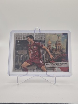 2021-22 Topps UCL Collection - Road to St. Petersburg Robert Lewandowski