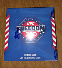Topps 2020 UFC Freedom Hobby Box Sealed Pack. Relic/auto/low Number Garaunteed