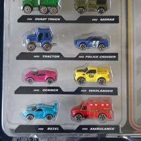 Micro Machines Super 15 Garbage Truck Dump Truck Ambulance Paso Fino Police Car