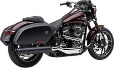 COBRA 6520B 909 Twin Muffler for FLSB - Black