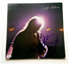 Judy Collins Signed Autographed Living Album Cover  LP ACOA