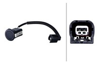 Beidseitig Hella 6PX 358 141-931 Sensor, Einparkhilfe FüR Honda