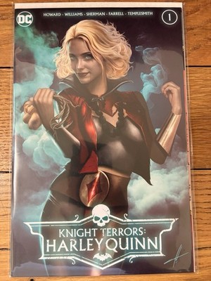 KNIGHT TERRORS HARLEY QUINN #1 CARLA COHEN TRADE VARIANT DC