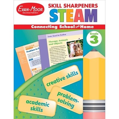 Skill Sharpeners: Steam, Grade 3 by Evan-Moor Educational Publishers (English) P